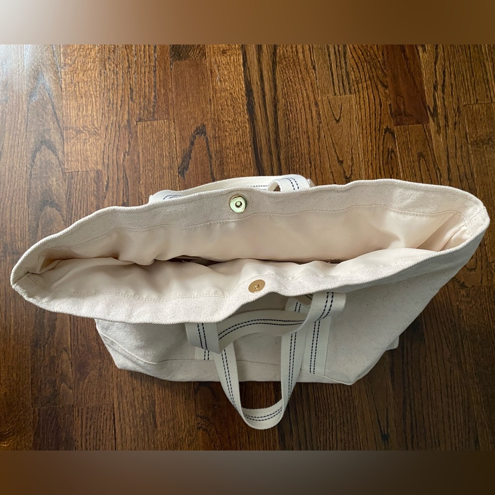Universal Thread- Canvas Tote Handbag Double Stra… - image 5
